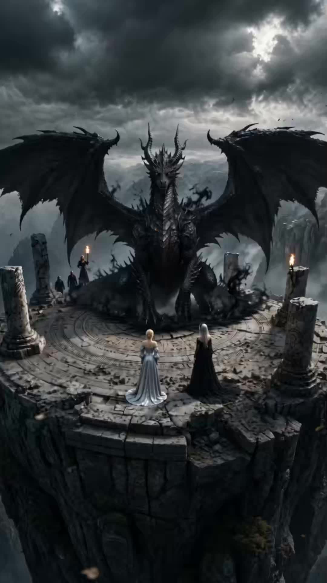 Dragon Queen Reborn: Sacrifice to the Silver Dragon