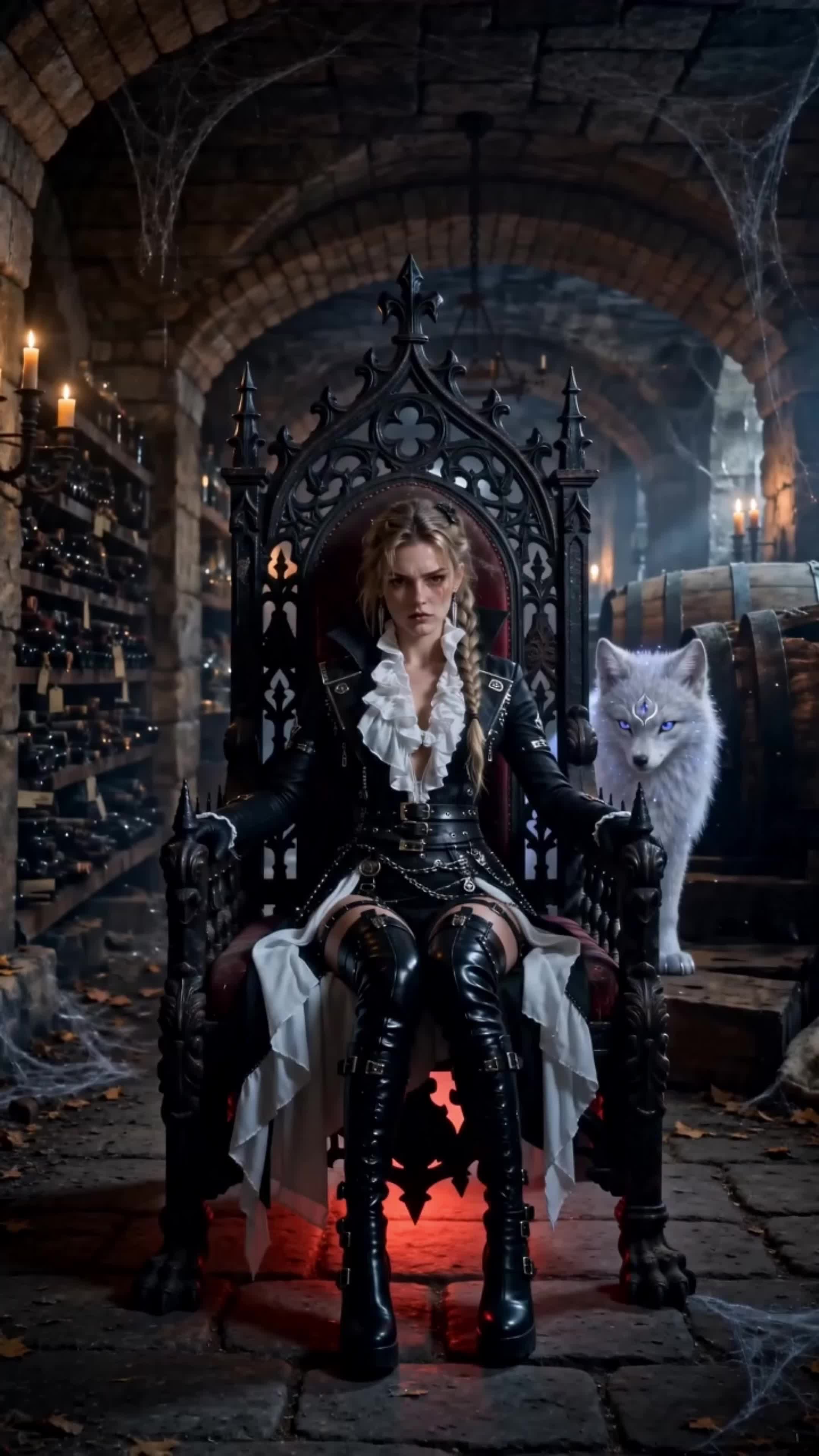 La reine de la bataille est de retour avec son mari