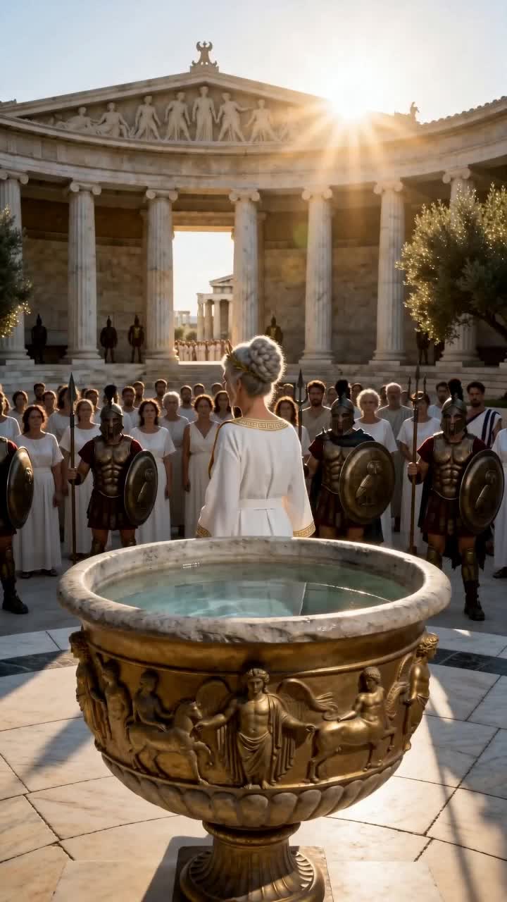 TOO LATE, ATHENS! YOU JUST EXILED YOUR ONLY GOD