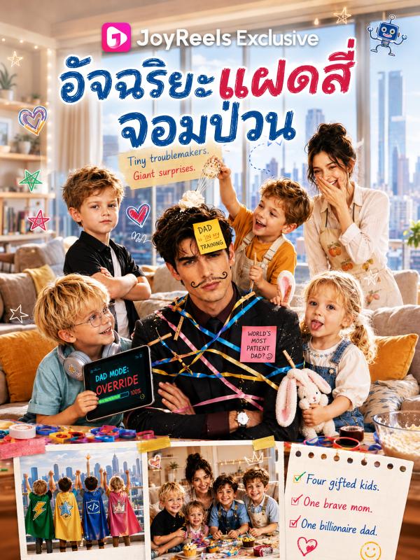 อัจฉริยะแฝดสี่จอมป่วน